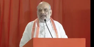 તેલગાનાના સિકંદરાબાદમાં કેન્દ્રીય ગૃહપ્રધાન અમિત શાહે સભા સંબોધી